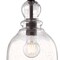 Westinghouse Mini Fiona LED Pendant, Dimmable, 6.5W, Oil Rubbed Bronze, Clear Seeded Glass 6132700 - alternate 2